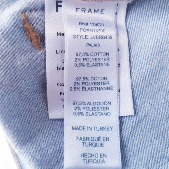 Frame | Le Vintage Bermuda, distressed siz… - Picture 13 of 16